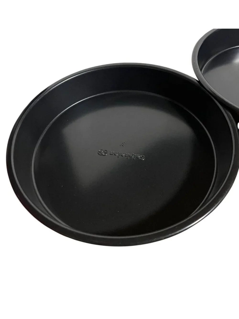 Calphalon 8-Inch Nonstick Round Cake Pans Set Of 2 Durable Performance Black